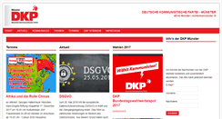 Desktop Screenshot of dkp-muenster.de